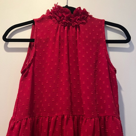 Zara Red Floral Top - Picture 4 of 4